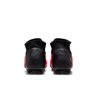 Nike Phantom 6 High Pro Kunstgras Voetbalschoenen (AG) Zwart Felrood Goud