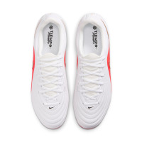 Nike Tiempo Maestro Academy Gras / Kunstgras Voetbalschoenen (MG) Wit Felrood Goud