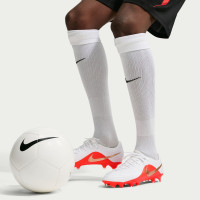 Nike Tiempo Maestro Academy Gras / Kunstgras Voetbalschoenen (MG) Wit Felrood Goud