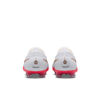 Nike Tiempo Maestro Elite Kunstgras Voetbalschoenen (AG) Wit Felrood Goud