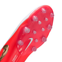 Nike Tiempo Maestro Elite Kunstgras Voetbalschoenen (AG) Wit Felrood Goud
