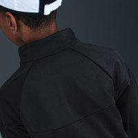 Survêtement Nike Sportswear à fermeture éclair intégrale pour Enfants, noir et blanc