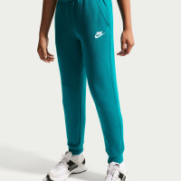 Nike Club Fleece Sportswear Trainingspak Hooded Kids Turquoise Wit