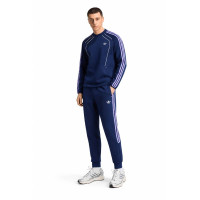 adidas Spacer Crew Trainingspak Donkerblauw Paars Wit