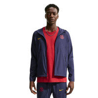 Nike FC Barcelona City Side Trainingspak 2026-2027 Donkerblauw Goudgeel Roze