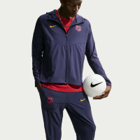 Nike FC Barcelona City Side Trainingspak 2026-2027 Donkerblauw Goudgeel Roze