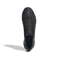adidas F50 Hyperfast League IJzeren-Nop Voetbalschoenen (SG) Zwart Zwart Blauw