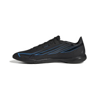 adidas F50 Hyperfast League Zaalvoetbalschoenen (IN) Zwart Zwart Blauw