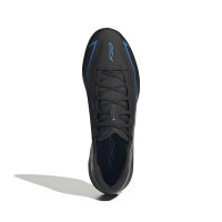 adidas F50 Hyperfast League Zaalvoetbalschoenen (IN) Zwart Zwart Blauw