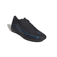 adidas F50 Hyperfast League Zaalvoetbalschoenen (IN) Zwart Zwart Blauw