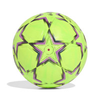 adidas UEFA Champions League Pro Winter Voetbal Maat 5 2026-2027 Limoengroen Zwart Paars