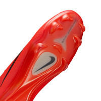 Nike Mercurial Vapor 17 Elite Gras Voetbalschoenen (FG) Felrood Zwart Goud