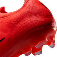 Nike Mercurial Vapor 17 Elite Gras Voetbalschoenen (FG) Felrood Zwart Goud