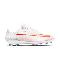 Nike Zoom Mercurial Superfly 11 Pro Gazon Naturel Chaussures de Foot (FG) Blanc Rouge Vif Doré
