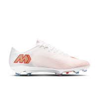 Nike Zoom Mercurial Superfly 11 Pro Gazon Naturel Chaussures de Foot (FG) Blanc Rouge Vif Doré