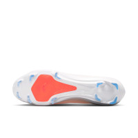 Nike Zoom Mercurial Superfly 11 Pro Gazon Naturel Chaussures de Foot (FG) Blanc Rouge Vif Doré