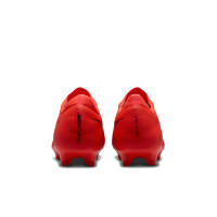 Nike Mercurial Vapor 17 Pro Gazon Naturel Chaussures de Foot (FG) Rouge Vif Noir Doré