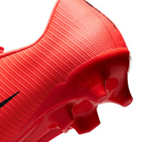 Nike Mercurial Vapor 17 Academy Gras / Kunstgras Voetbalschoenen (MG) Felrood Zwart Goud