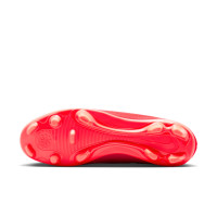 Nike Mercurial Vapor 17 Club Gras / Kunstgras Voetbalschoenen (MG) Felrood Zwart Goud