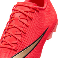 Nike Mercurial Vapor 17 Club Gras / Kunstgras Voetbalschoenen (MG) Felrood Zwart Goud