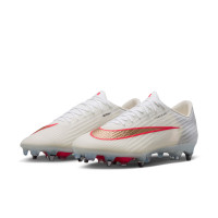 Nike Zoom Mercurial Superfly 11 Elite IJzeren-Nop Voetbalschoenen (SG) Wit Felrood Goud