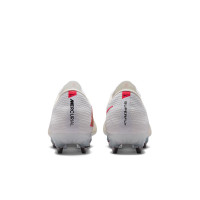 Nike Zoom Mercurial Superfly 11 Elite IJzeren-Nop Voetbalschoenen (SG) Wit Felrood Goud