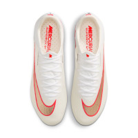 Nike Zoom Mercurial Superfly 11 Elite IJzeren-Nop Voetbalschoenen (SG) Wit Felrood Goud