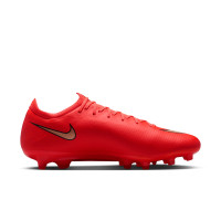 Nike Mercurial Vapor 17 Pro Kunstgras Voetbalschoenen (AG) Felrood Zwart Goud