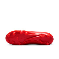 Nike Mercurial Vapor 17 Pro Kunstgras Voetbalschoenen (AG) Felrood Zwart Goud