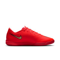 Nike Mercurial Vapor 17 Academy Zaalvoetbalschoenen (IN) Felrood Zwart Goud
