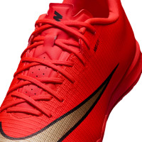 Nike Mercurial Vapor 17 Academy Zaalvoetbalschoenen (IN) Felrood Zwart Goud