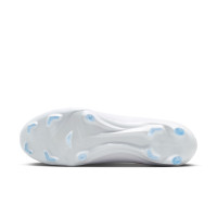 Nike Zoom Mercurial Superfly 11 Academy Gazon Naturel Artificiel Chaussures de Foot (MG) Blanc Rouge Vif Doré