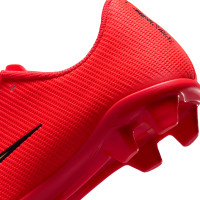 Nike Mercurial Vapor 17 Club Gras / Kunstgras Voetbalschoenen (MG) Kids Felrood Zwart Goud