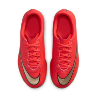 Nike Mercurial Vapor 17 Club Zaalvoetbalschoenen (IN) Kids Felrood Zwart Goud