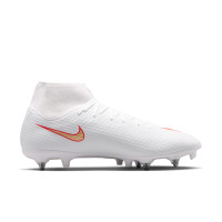 Nike Mercurial Superfly 11 Academy IJzeren-Nop Voetbalschoenen (SG) Anti-Clog Wit Felrood Goud