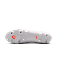 Nike Mercurial Superfly 11 Academy IJzeren-Nop Voetbalschoenen (SG) Anti-Clog Wit Felrood Goud