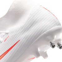 Nike Mercurial Superfly 11 Academy IJzeren-Nop Voetbalschoenen (SG) Anti-Clog Wit Felrood Goud