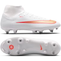 Nike Mercurial Superfly 11 Academy IJzeren-Nop Voetbalschoenen (SG) Anti-Clog Wit Felrood Goud