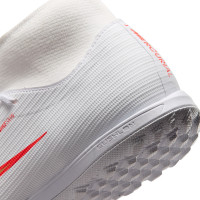 Nike Mercurial Superfly 11 Academy Turf Voetbalschoenen (TF) Wit Felrood Goud