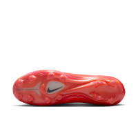 Nike Mercurial Vapor 17 Elite Gazon Artificiel Chaussures de Foot (AG) Rouge Vif Noir Doré