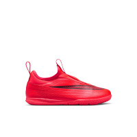 Nike Mercurial Vapor 17 Club Flex Zaalvoetbalschoenen (IN) Kids Felrood Zwart Goud