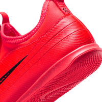 Nike Mercurial Vapor 17 Club Flex Zaalvoetbalschoenen (IN) Kids Felrood Zwart Goud