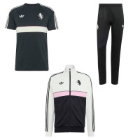 adidas Juventus Originals Full Set Wit Zwart Roze