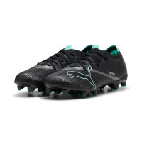 PUMA Ultra Nitro 7 Match Gazon Naturel Artificiel Chaussures de Foot (MG) Noir Intense Mint