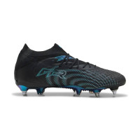 PUMA Future 9 Ultimate Crampons Vissés Chaussures de Foot (SG) Noir Intense Mint Blanc