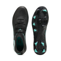 PUMA Future 9 Match Gras / Kunstgras Voetbalschoenen (MG) Zwart Intense Mint Wit