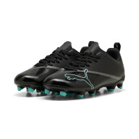 PUMA Ultra 7 Play Gras / Kunstgras Voetbalschoenen (MG) Kids Zwart Intense Mint