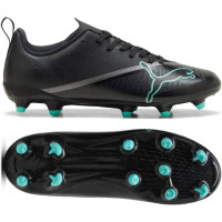 PUMA Ultra 7 Play Gras / Kunstgras Voetbalschoenen (MG) Kids Zwart Intense Mint