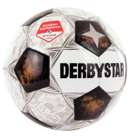 Derbystar Keuken Kampioen Divisie Replica Ballon de Foot Taille 5 2026-2027 Blanc Noir Brun