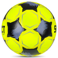Select X-Turf V26 Voetbal Maat 4 Geel Zwart Lichtpaars